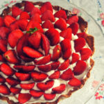 Tarta z truskawkami i mascarpone (keto)