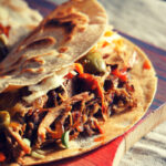 Tortille z pulled pork (bez glutenu)